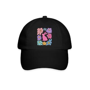 Ostern  - Baseballkappe - Schwarz/Schwarz - Vorne