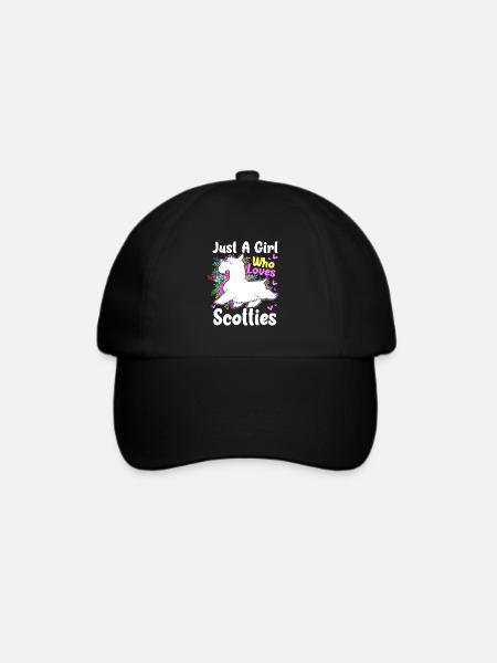 Scottish Terrier - Baseballkappe - Schwarz/Schwarz