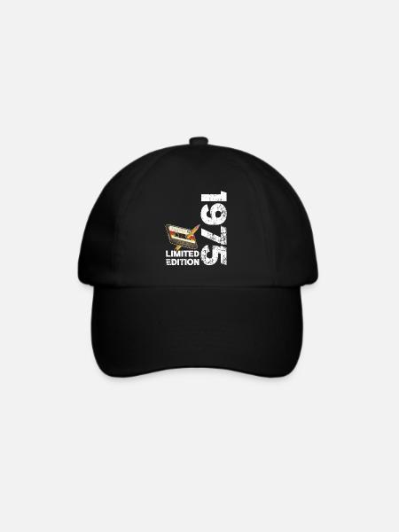 51. Jubiläum 51. Jubiläumsgeschenk 1975 - Baseballkappe - Schwarz/Schwarz