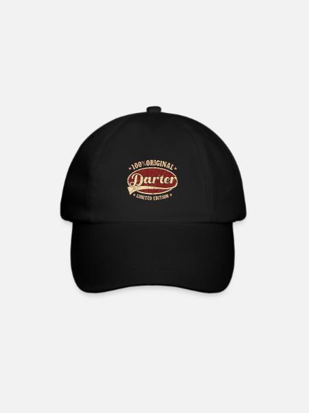 Darter 100% Original - Baseballkappe - Schwarz/Schwarz