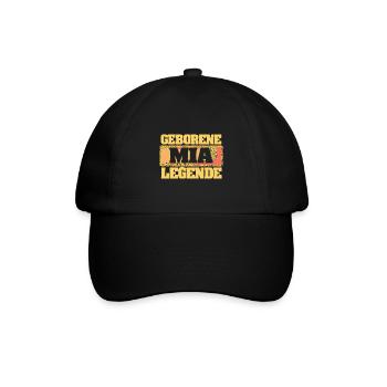 Mia - Baseballkappe - Schwarz/Schwarz - Vorne