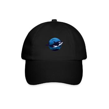 killer whale Design for a killer whale enthusiast - Baseballkappe - Schwarz/Schwarz - Vorne