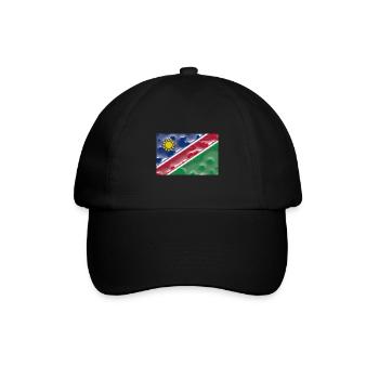 Namibia - Baseballkappe - Schwarz/Schwarz - Vorne