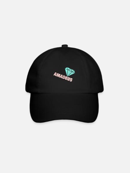 Diamant Amadeus - Baseballkappe - Schwarz/Schwarz