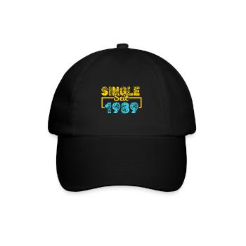 1989 1989 - Baseballkappe - Schwarz/Schwarz - Vorne