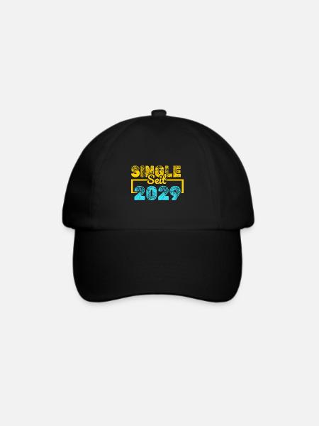 2029 - Baseballkappe - Schwarz/Schwarz