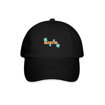 Martin - Baseballkappe - Schwarz/Schwarz - Vorne