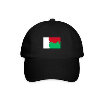 Madagaskar - Baseballkappe - Schwarz/Schwarz - Vorne