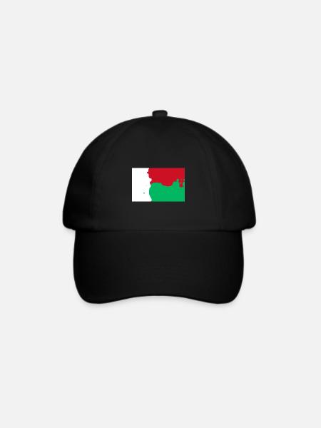 Madagaskar - Baseballkappe - Schwarz/Schwarz