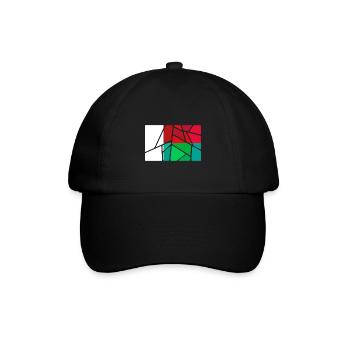 Madagaskar - Baseballkappe - Schwarz/Schwarz - Vorne
