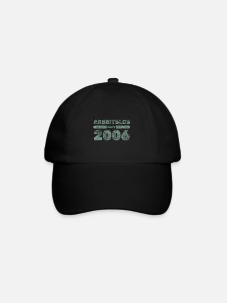 2006 2006 - Baseballkappe - Schwarz/Schwarz