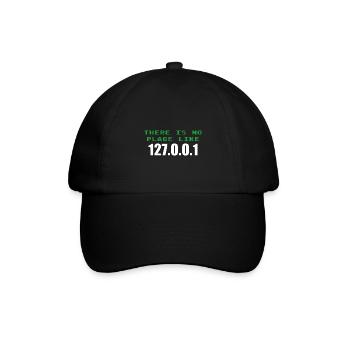 Programmierer Geek Computer Programmierung Coder L - Baseballkappe - Schwarz/Schwarz - Vorne