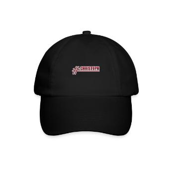 Christoph - Baseballkappe - Schwarz/Schwarz - Vorne