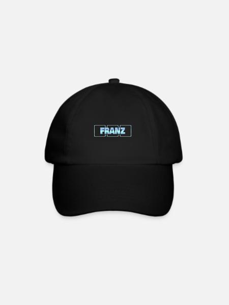 Franz als Baby - Baseballkappe - Schwarz/Schwarz