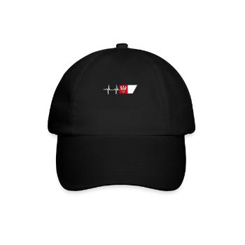 Greater Poland Flag - Baseballkappe - Schwarz/Schwarz - Vorne