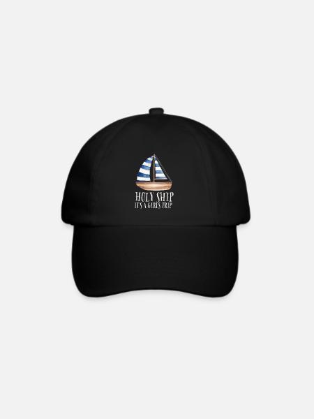 Cruise Vacation Family Trip - Holy Ship Girls Trip - Baseballkappe - Schwarz/Schwarz