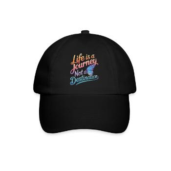 Schmetterling Monarchfalter Bunt Schmetterlinge - Baseballkappe - Schwarz/Schwarz - Vorne