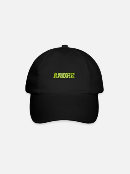 Andre - Baseballkappe - Schwarz/Schwarz
