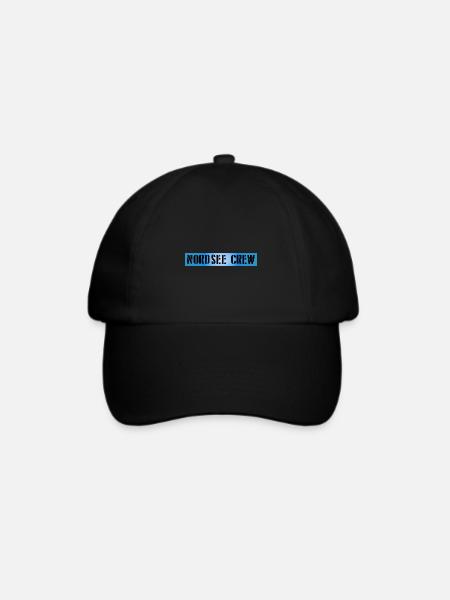 Nordsee Crew - Baseballkappe - Schwarz/Schwarz
