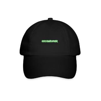 Trekking Hochwanner - Baseballkappe - Schwarz/Schwarz - Vorne