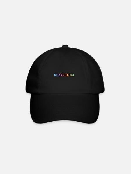 California Crew - Baseballkappe - Schwarz/Schwarz