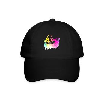 Street Culture Baseballschläger Badboy - Baseballkappe - Schwarz/Schwarz - Vorne