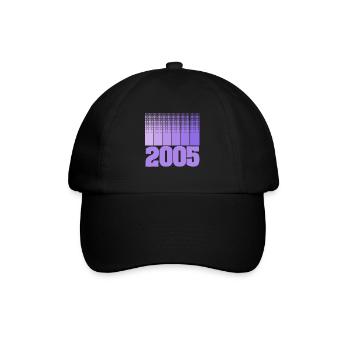 2005 - Baseballkappe - Schwarz/Schwarz - Vorne