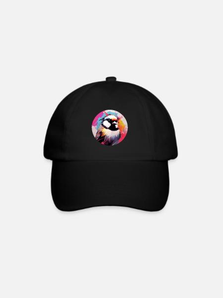 Meise - Baseballkappe - Schwarz/Schwarz