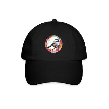 Meise - Baseballkappe - Schwarz/Schwarz - Vorne