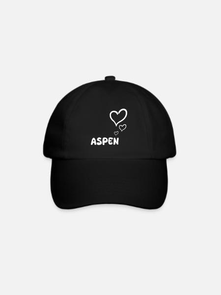 Aspen - Baseballkappe - Schwarz/Schwarz