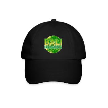 Bali - Baseballkappe - Schwarz/Schwarz - Vorne