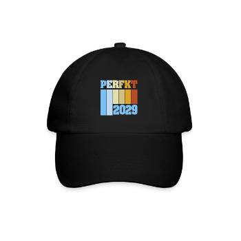 2029 - Baseballkappe - Schwarz/Schwarz - Vorne