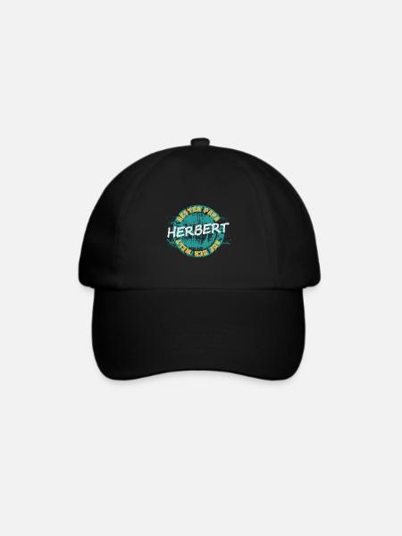 Herbert - Baseballkappe - Schwarz/Schwarz