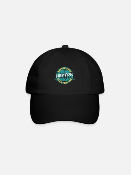 Hektor - Baseballkappe - Schwarz/Schwarz