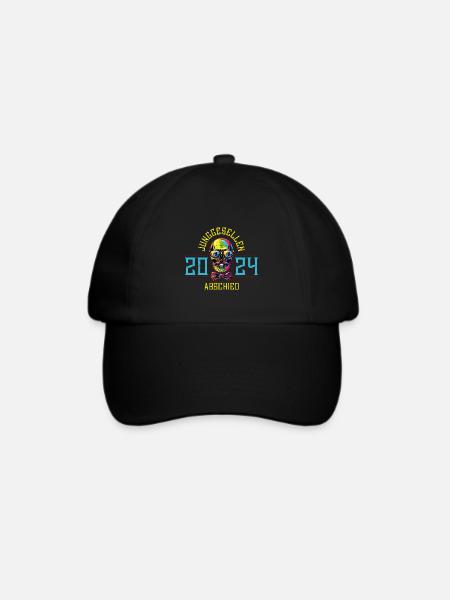 Junggesellenabschied 2024 Jga Totenkopf - Baseballkappe - Schwarz/Schwarz