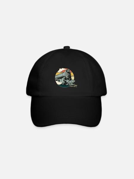 Zug - Baseballkappe - Schwarz/Schwarz