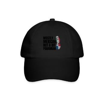 Anime & Skizzieren Mädchen Anime Skizzieren Gesche - Baseballkappe - Schwarz/Schwarz - Vorne