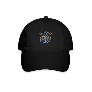 Amelia - Baseballkappe - Schwarz/Schwarz - Vorne