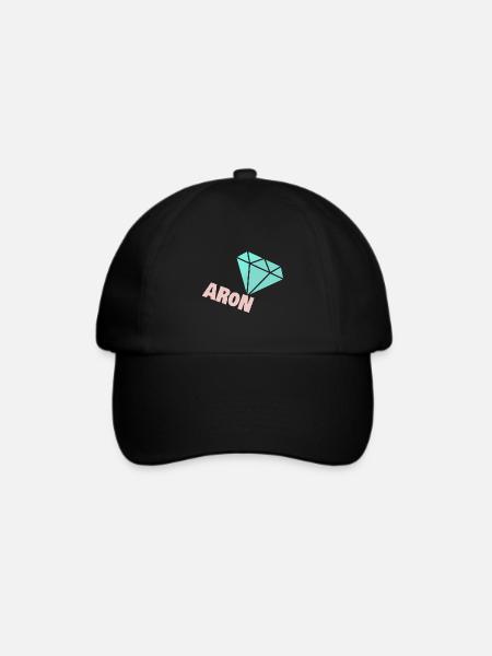 Edel Aron - Baseballkappe - Schwarz/Schwarz
