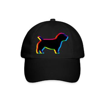 CMYK Irish Glen of Imaal Terrier - Baseballkappe - Schwarz/Schwarz - Vorne