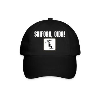 Skifoan - Baseballkappe - Schwarz/Schwarz - Vorne