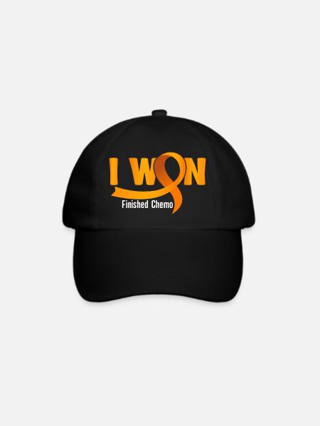 Leukämie Bewusstseinsmonat Leukämie Survivor - Baseballkappe - Schwarz/Schwarz