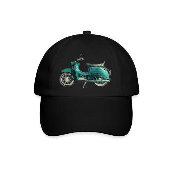 Simson Schwalbe KR51/1 - Baseballkappe - Schwarz/Schwarz - Vorne