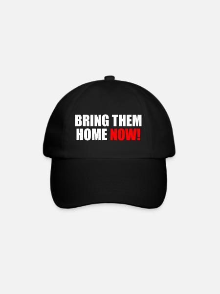 Bring them home now - Baseballkappe - Schwarz/Schwarz