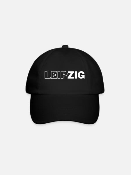 Leipzig - Baseballkappe - Schwarz/Schwarz