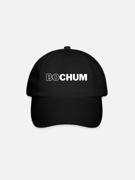 Bochum - Baseballkappe - Schwarz/Schwarz