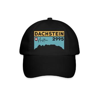 Hoher Dachstein Schladming Ramsau Höhe Wanderung - Baseballkappe - Schwarz/Schwarz - Vorne