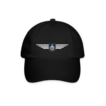 Kansas Fan T-Shirt – Dein Bundesstaat! - Baseballkappe - Schwarz/Schwarz - Vorne