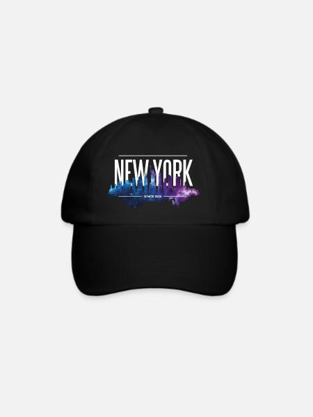 NEW YORK - Baseballkappe - Schwarz/Schwarz