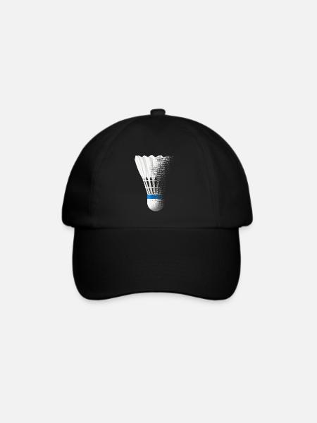Federball Badminton - Baseballkappe - Schwarz/Schwarz